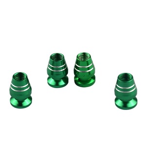 Capuchon de valve en alliage d'aluminium à visser, type American Mouth, pour pneus de voiture, anti-poussière, noir, rouge, bleu, vert, violet, or, argent - Product Image 5
