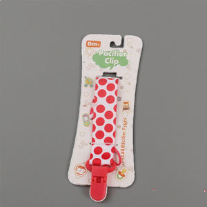Yobe Baby YB1012 Catenella Portaciuccio in Poliestere con Porta Succhietto e Massaggiagengive, Confezione con Cartoncino - Product Image 3