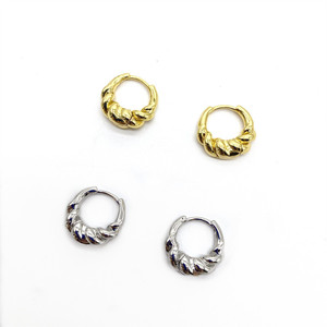 Zhenlu Jewelry Croissant <b>Cuff</b> <b>Earrings</b> Gold And Silver Zinc Alloy Fashion <b>Ear</b> Clips For Gift - Product Image 5