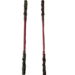 Vintage aleación negro Myth Wukong modelo 3D bastón para caminar cetro con grabado personalizado duradero bastón de senderismo al aire libre - Product Image 1