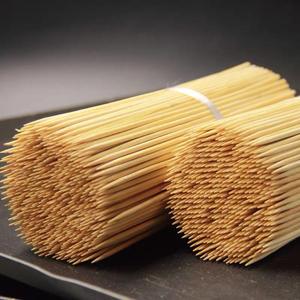 Brochetas de Bambú Ecológicas de Grado Alimenticio, Acabado Pulido, Biodegradables, de Alta Calidad, Minimalistas, Portátiles, Multifuncionales para Barbacoa y <span class=keywords><strong>Kebab</strong></span> - Product Image 1