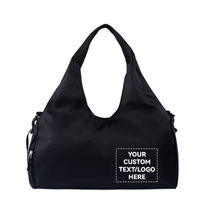 Moq 1 Pcs Biểu Tượng Tùy Chỉnh Lady Yoga Phòng Tập Thể Dục Tote Túi Với Giày Ngăn Không Thấm Nước Vải Thô Túi Đàn Hồi Yoga Mat Chủ - Product Image 2