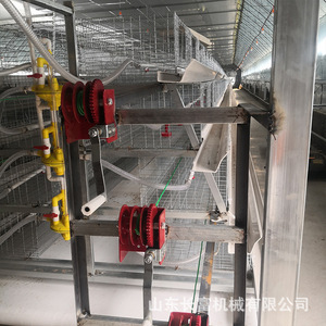 Jaula automática para pollos tipo H de acero galvanizado, equipo de cría multicapa para aves de corral - Product Image 2