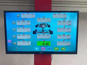 ระบบตั้งศูนย์ถ่วงล้อ 4 จุด พร้อมแท่นยกสำหรับรถยนต์และรถบรรทุก, กล้อง 3 มิติ/CCD, ระบบคอมพิวเตอร์ - Product Image 2