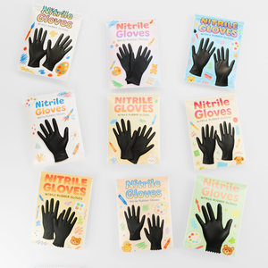 <span class=keywords><strong>Gants</strong></span> en nitrile <span class=keywords><strong>jetables</strong></span> noirs de haute qualité, sans poudre, <span class=keywords><strong>pour</strong></span> examen, tatouage et travail, vente en gros - Product Image 6