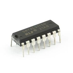 Dery Star SN74LS175N Flip-flop de type D à quatre canaux (avec fonction de réinitialisation) - Product Image 1