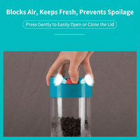 Boîte de conservation sous vide Condient Box pour épices, produits secs et ingrédients de pâtisserie, prête pour la cuisine, portable