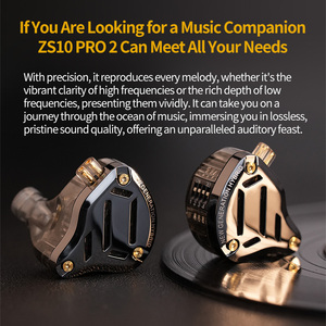 Nouveaux écouteurs filaires en métal <span class=keywords><strong>KZ</strong></span> <span class=keywords><strong>ZS10</strong></span> <span class=keywords><strong>Pro</strong></span> 2 HIFI intra-auriculaires avec basses profondes, interrupteur de réglage à 4 niveaux, casque sport - Product Image 5
