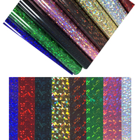 Venta al por mayor de transferencia de calor de vinilo Plotter Cutter High Flex Easyweed Poly holográfica de transferencia de calor HTV vinilo para camiseta