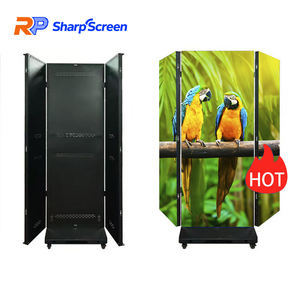 Afficheur LED Pro P1.53 P1.86 P2 P2.5, résolution 1280x1920mm, contrôle WiFi, pliable, portable, pour la publicité dans les salons professionnels - Product Image 1