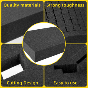 <span class=keywords><strong>Polyurethane</strong></span> bọt chèn cho các trường hợp đóng gói bọt Đen Craft tấm xốp đóng gói Padding 2 <span class=keywords><strong>inch</strong></span> dày cho máy ảnh hộp công cụ lưu trữ - Product Image 6