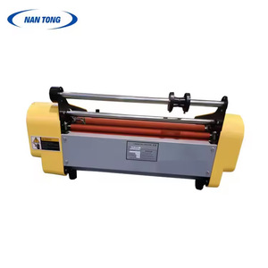 Machine à plastifier électrique Nantong 358 560x250x270mm, plastification à chaud et à froid pour photos, publicités et films - Product Image 2