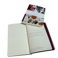 Carnet A5 à couverture souple en papier pierre, personnalisable avec impression offset 4 couleurs CMYK, personnalisation OEM, artwork PDF/AI