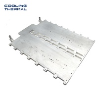 Plaque de refroidissement liquide en aluminium FSW sur mesure, taille personnalisée, haute pression, pour le refroidissement de l'électronique industrielle
