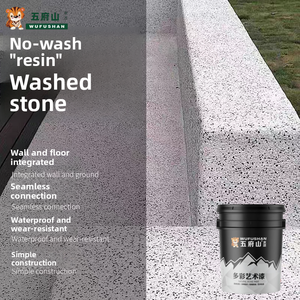Revestimiento Líquido de Piedra Lavada Wufushan para Patios de Comunidades Residenciales, Balcones, Paredes Exteriores, Pavimentación de Caminos y Paisajes Secos Zen - Product Image 1