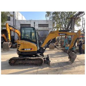 Miniexcavadora SANY SY35 Usada de Alta Calidad, Certificada Internacionalmente, SANY SY35U de Segunda Mano con Pocas Horas de Trabajo - Product Image 1