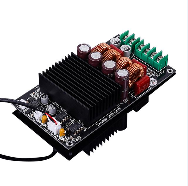 High Power 2-channel SAMP-100 2x300W 600W TPA3255 High-power Digital HIFI Amplifier Board,