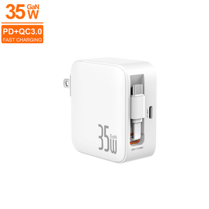 Tùy Chỉnh Làm 140W 100W 65W 45W 35W Gan Pd Sạc Nhanh Sạc Máy Tính Xách Tay Adapter EU Chúng Tôi USB C Tường Sạc Loại C Có Thể Thu Vào Dây - Product Image 2
