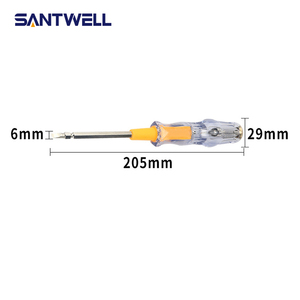 Lápiz comprobador de voltaje de neón de doble cabezal 80V-500V, destornillador de prueba eléctrico 2 en 1 Phillips/Plano - Product Image 3