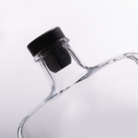 200ml conçu luxe verre clair aromathérapie diffuseur bouteille vide parfum parfum Reed diffuseur conteneur