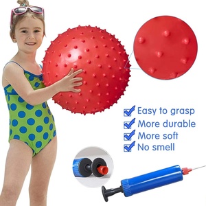 Multiple Styles Different Colors Massage Ball PVC Material <b>Inflatable</b> Ball Cheap Price 8cm to 25cm Massage Ball - Product Image 3