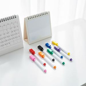 Wholesale Durable Refillable Whiteboard Marker <b>Pen</b> with <b>Erase</b> and Magnet for Office - Product Image 5