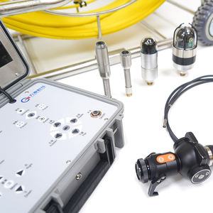 Caméra de vidange d'endoscope d'inspection d'égout de caméra de tige de poussée d'affichage d'IP68 10 "avec le <span class=keywords><strong>compteur</strong></span> de mètre et le contrôleur multifonctionnel - Product Image 3