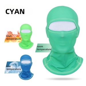 Màu Sắc Mới Thay Đổi Cảm Biến Nhiệt Mặt Nạ Cho Thể Thao Ngoài Trời & Câu Cá Unisex Balaclava Với Thời Trang Crossover Headband - Product Image 2