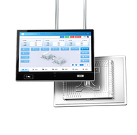 Écran tactile tout-en-un de 15.6 et 21.5 pouces pour PC IP65 J4125 I5 I7 Linux Windows QR Code Scanning Industrial Computer Accessory