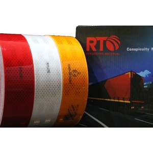 Желтая Алмазная светоотражающая лента RTLITE E8, светоотражающая лента для безопасности дорожного движения, автоматическая Светоотражающая клейкая лента - Product Image 2