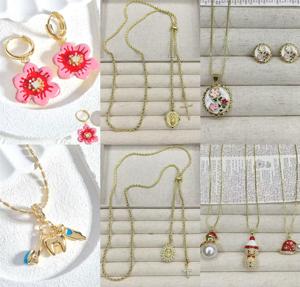 สร้อยคอรูปผีเสื้อสุดเจ๋งสำหรับ LS-L5318สร้อยคอรูประฆังเคลือบสีทองสำหรับเทศกาลคริสต์มาส - Product Image 4