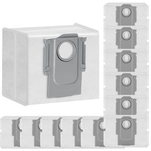 Lot de 12 sacs à poussière de grande capacité de 3.6 L compatibles avec le <span class=keywords><strong>robot</strong></span> aspirateur <span class=keywords><strong>Roborock</strong></span> S8 +, S8 <span class=keywords><strong>Pro</strong></span> <span class=keywords><strong>Ultra</strong></span>, <span class=keywords><strong>S7</strong></span> Maxv <span class=keywords><strong>Ultra</strong></span> - Product Image 1