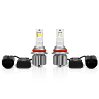 LANSEKO Phare LED G10 sans ventilateur 6000LM, Ventes Flash, H4 H7 HB3 9005 HB4 9006 pour ampoules de voiture avec tube en cuivre et PCB