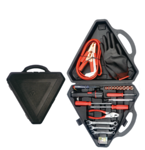 Kit d'outils d'urgence pour voiture, évasion routière, sauvetage, déverrouillage, marteau de sécurité, brise-vitre, déverrouillage de porte, câble de démarrage, booster de démarrage, vente chaude - Product Image 1