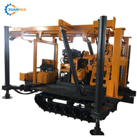 YCS-130C/180C/200C Foreuse de puits profonds sur chenilles portable, machine de forage haute efficacité
