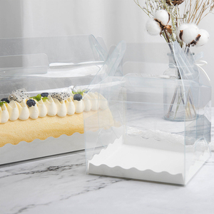 Portable Long <strong>Towel</strong> Roll Bottom Support <strong>Box</strong> for Cake Pop <strong>Box</strong> Packing <strong>Box</strong> Cake Transparent Carton Pet Food Grade Plastic 350G - Product Image 3