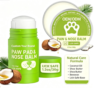 Balsamo Naturale Premium per Naso e Zampe con <span class=keywords><strong>Olio</strong></span> <span class=keywords><strong>di</strong></span> <span class=keywords><strong>Cocco</strong></span> e Burro <span class=keywords><strong>di</strong></span> Karité per la Cura Quotidiana <span class=keywords><strong>di</strong></span> <span class=keywords><strong>Cani</strong></span> e Gatti, ODM OEM - Product Image 4