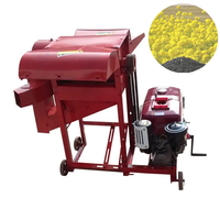 Mini Batteuse Portable pour Riz Paddy, Quinoa et Mahangu – Machine Agricole aux Philippines