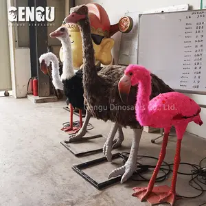 Công Viên Chủ Đề Mô Hình Động Vật Cao Mô Phỏng Flamingo