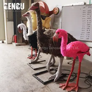 Modelo de Animal de Parque Temático, Flamenco de Alta Simulación - Product Image 1