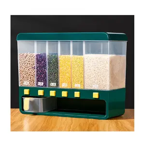 Home Kitchen Plastic Cereal Storage Dry Food Storage Containers Food Storage Box With Lid