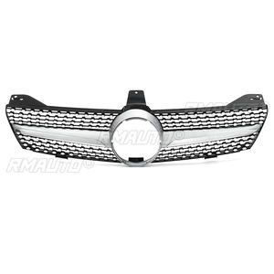Parrilla Delantera para Automóvil W219 Cromada/Negra, Parrilla de Diamantes para Mercedes Benz W219 CLS500 CLS600 CLS 2005 2006 2007 2008 - Product Image 3
