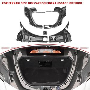 Nuevo Kit Interior de Maletero para Auto, Estilo OEM, en Fibra de Carbono Seca, para Ferrari SF90 - Product Image 4