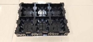 Plateau ESD thermoformé pour puces semi-conductrices, diverses spécifications disponibles, support de conception professionnel - Product Image 3