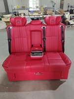 Nuevo Modelo 2024, Sofá Cama Multifuncional con Pantalla Táctil Inteligente, Cajón, Personalizable, Asiento de Coche de Cuero de Aviación