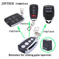Porte automatique télécommandée 433MHz ou 418 MHz pour ouvre-porte coulissant pivotant