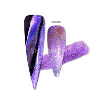 Sheenbow-Oeil de Chat Holographique, Poudre Multichrome Magnétique, Neon Holographique, Paillettes, Laser, Caméléon, Pigment pour Ongles