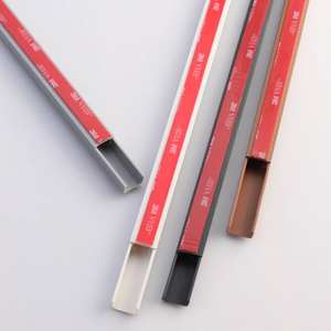 Canalina Portacavi in <span class=keywords><strong>PVC</strong></span> Bianco Solido con Adesivo Integrato - Product Image 5