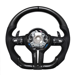 Volant en fibre de carbone Direct Sal pour BMW Série 3 4 5 F30 F31 F32 F36 E92 F10 F11 F80 F82 M3 M4 X3 X4 X5 X6 - Product Image 1