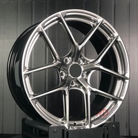 Rines RD Monoblock Forjados de 19-22 Pulgadas en Aluminio 6061-T6 P101SC para Porsche 911, Ferrari F, Tesla Model S Plaid, BMW Serie M